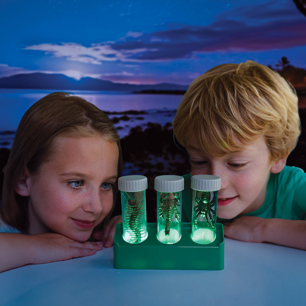 Glow Critter Lab Light-Up Test Tube Set