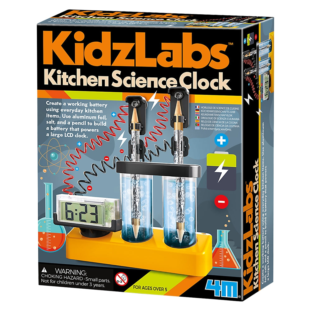 Science Clock Educational Toy (1 PC)
