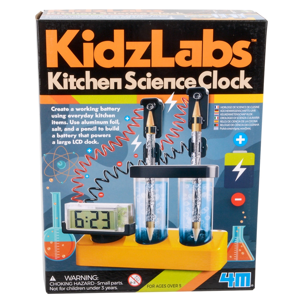 Science Clock Educational Toy (1 PC)