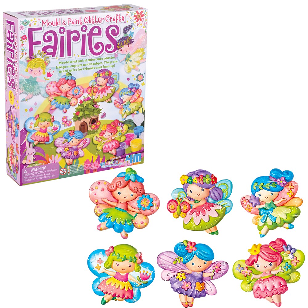 Fairy Mould & Paint Glitter Kit