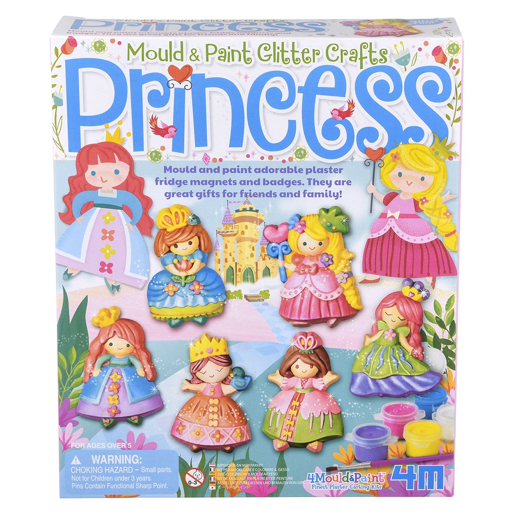 Princess Mould & Paint Glitter Kit