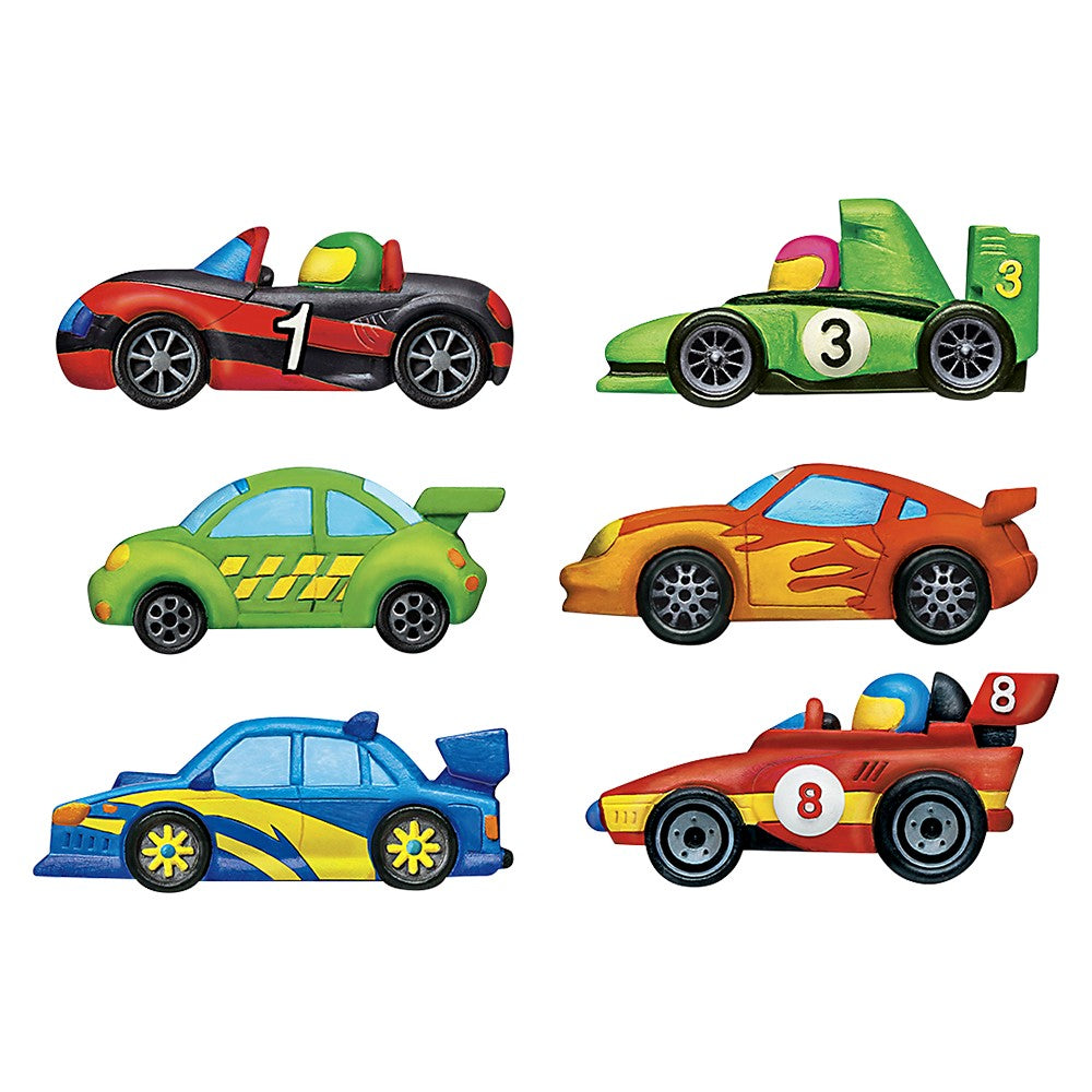 Mould & Paint Racers DIY Craft Kit