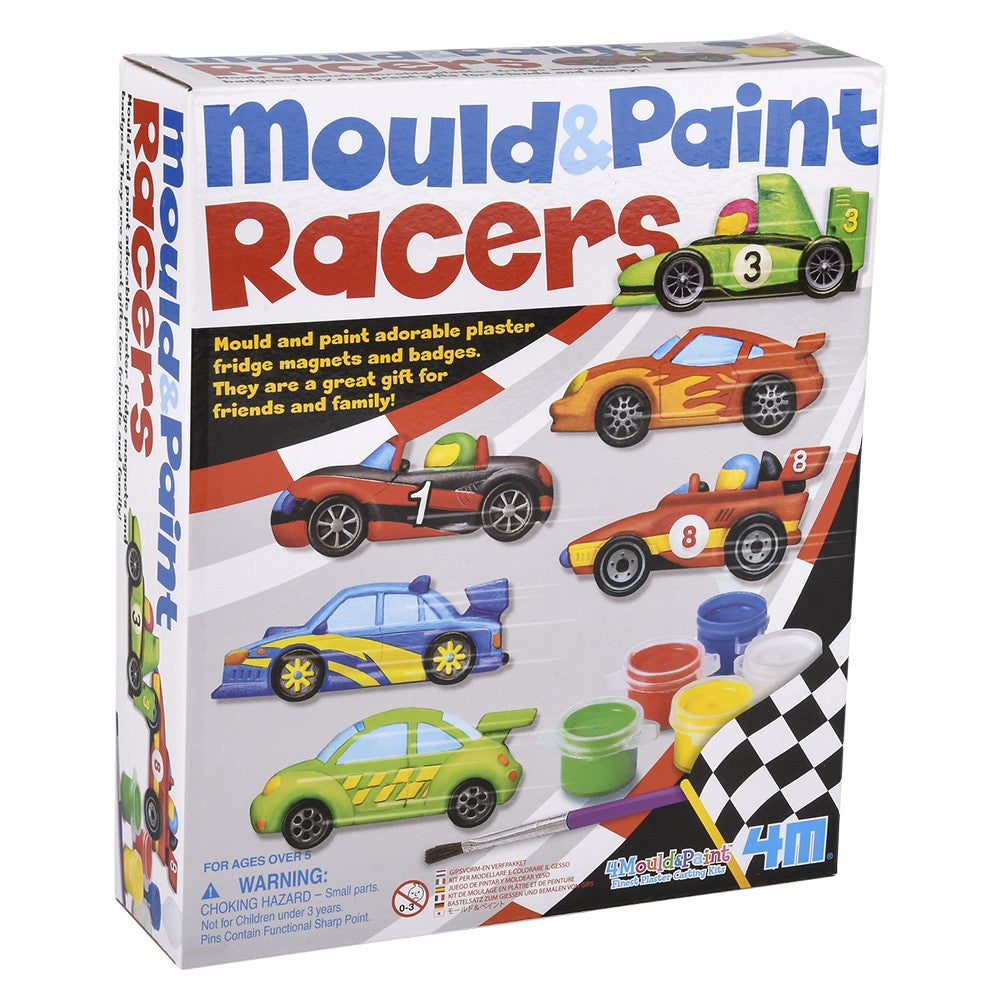 Mould & Paint Racers DIY Craft Kit