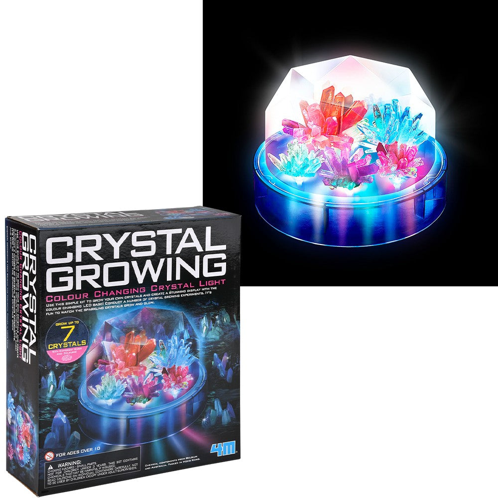 Crystal Growing Colour Changing Crystal Light