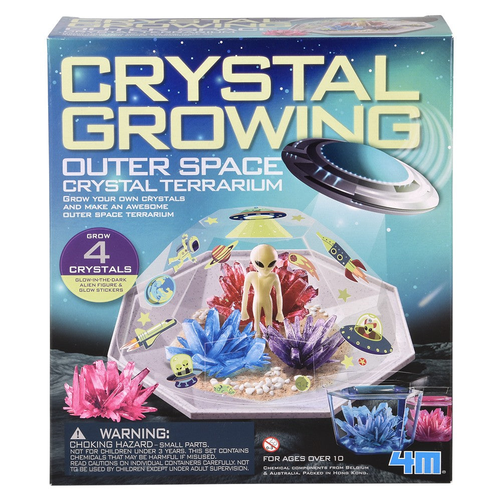 Crystal Growing Outer Space Crystal Terrarium