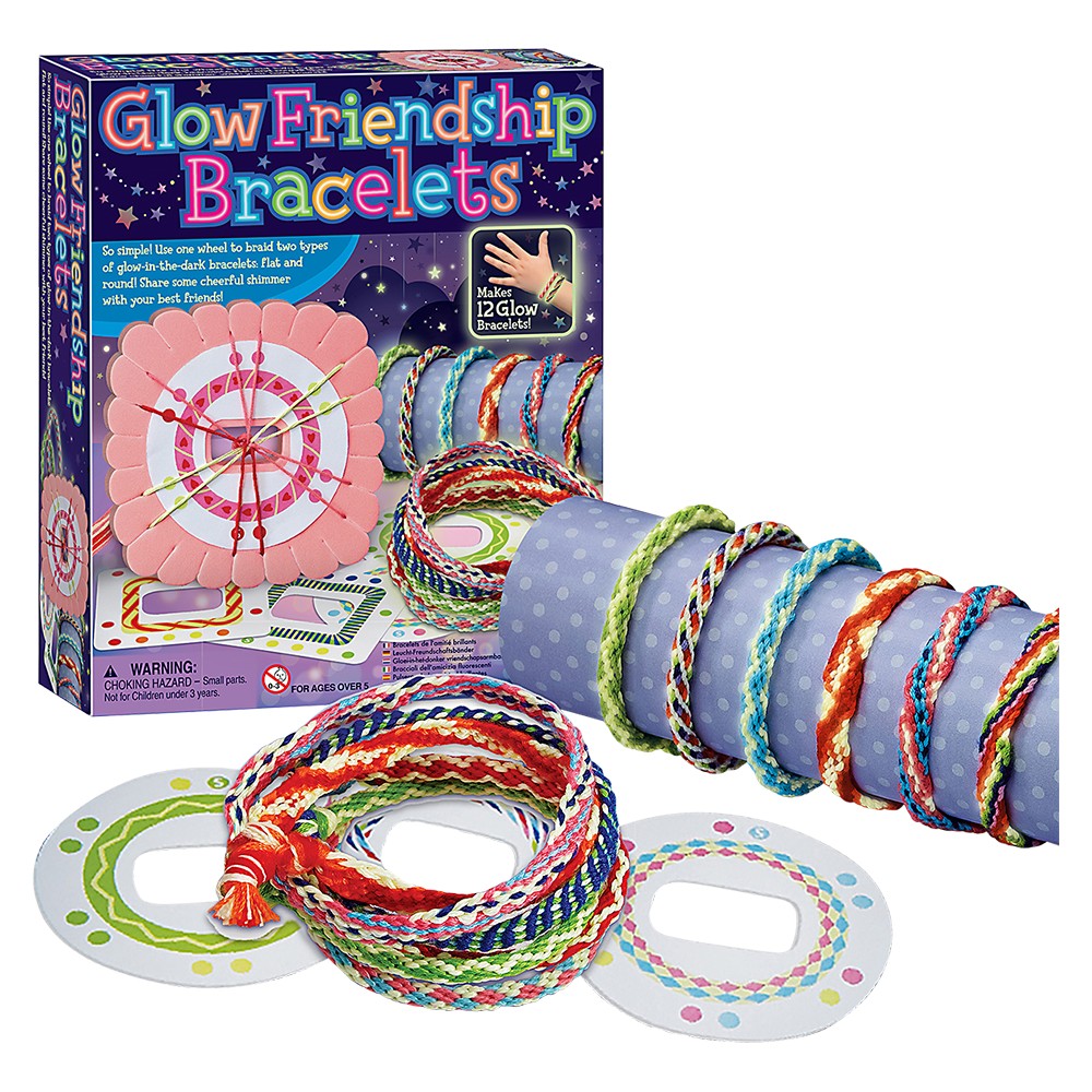 Glow Friendship Bracelets Craft Kit