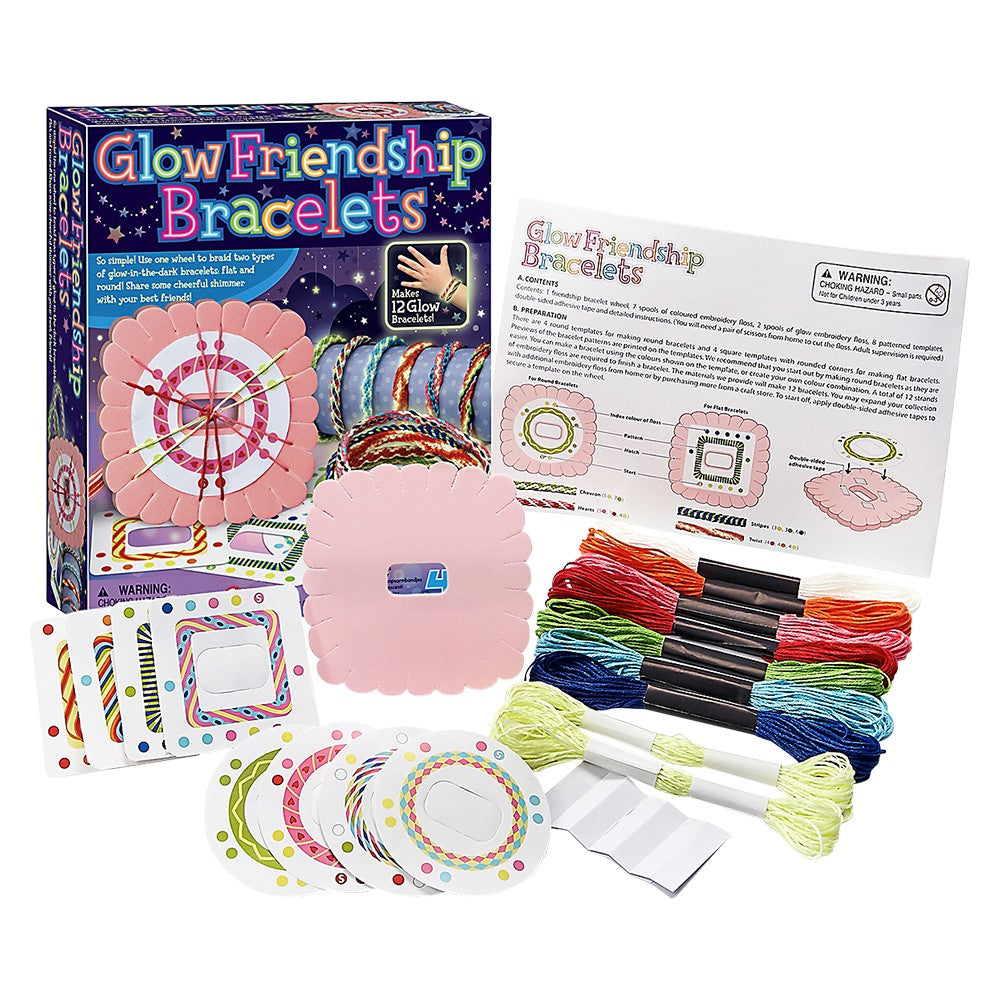 Glow Friendship Bracelets Craft Kit