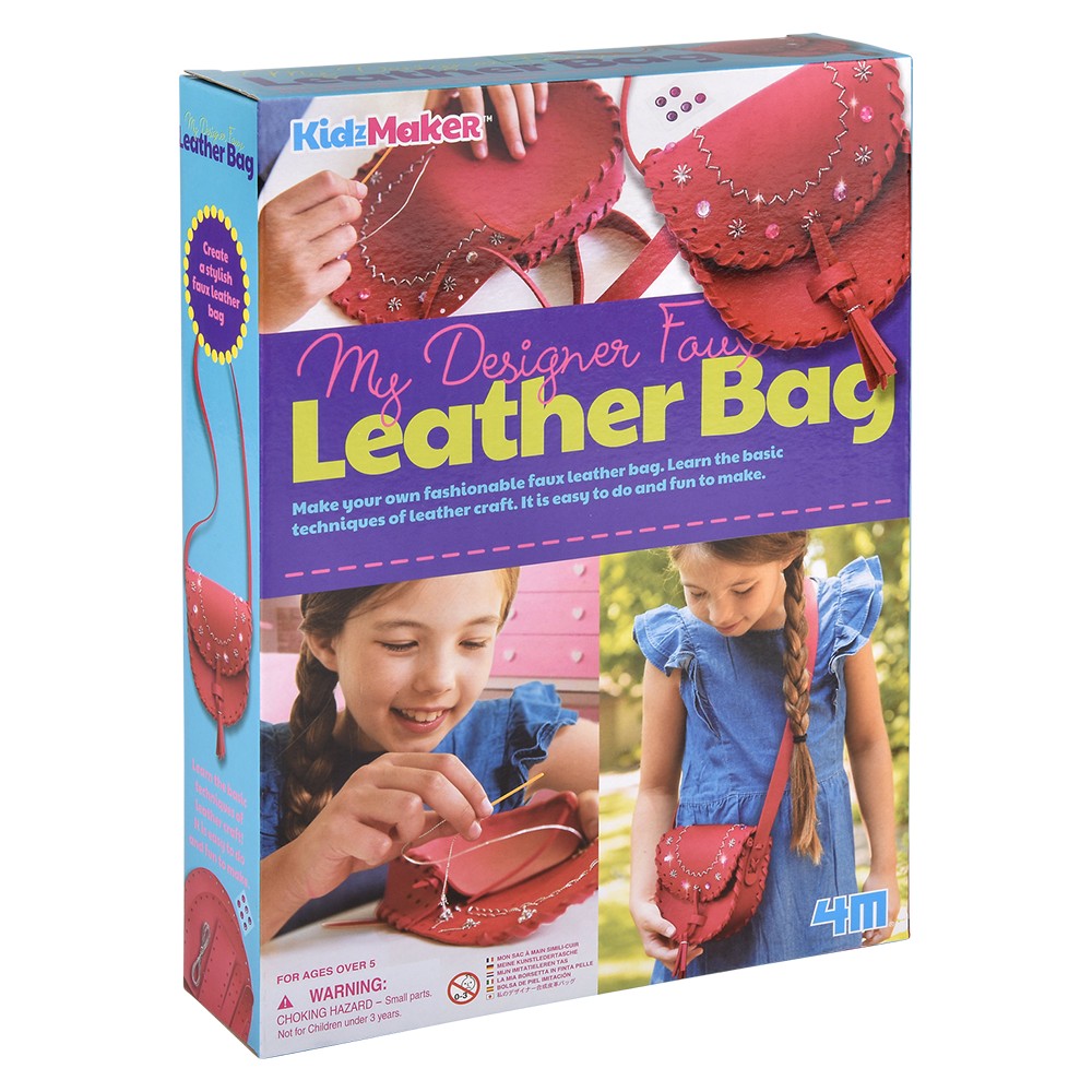 Designer Faux Leather Bag Craft Kit