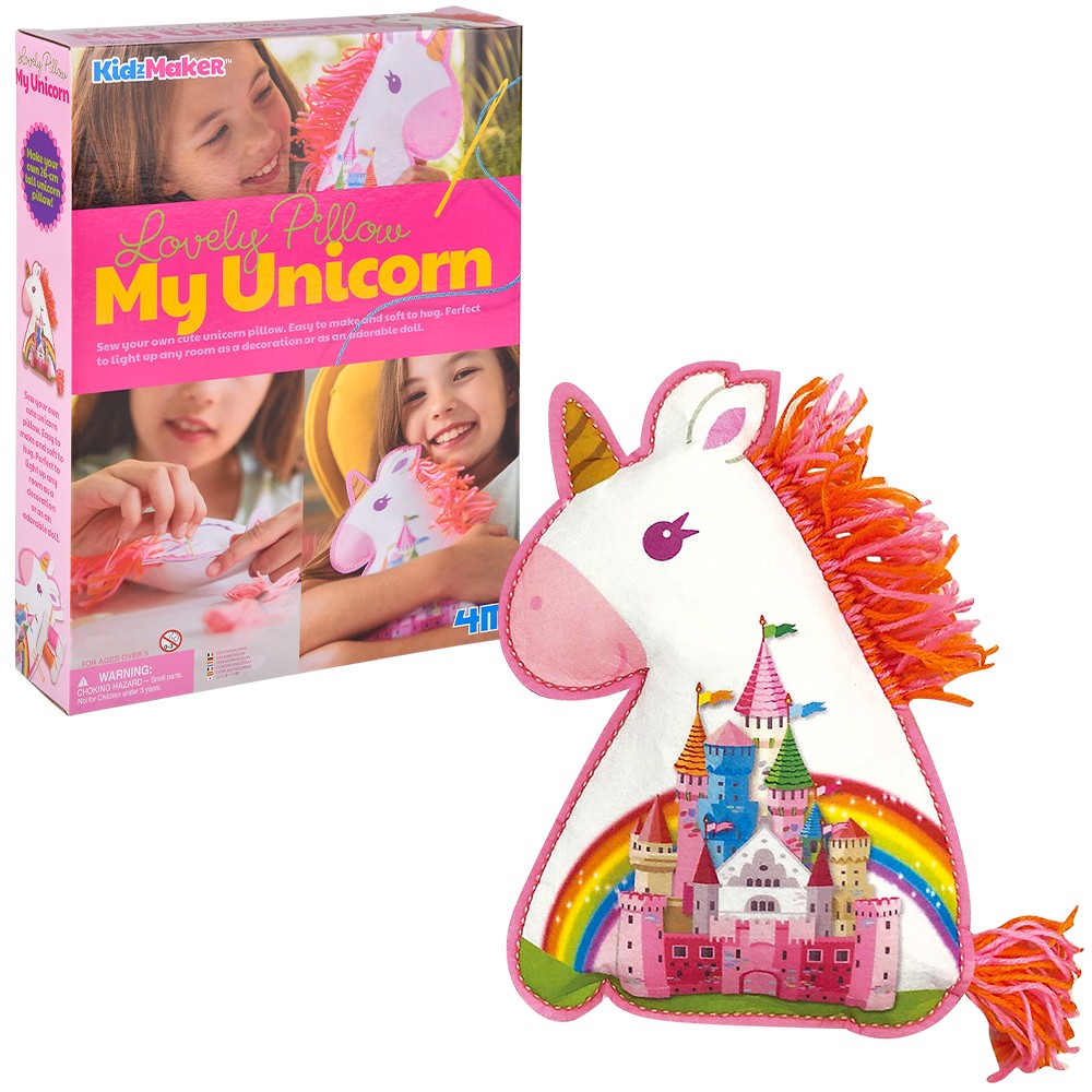 Unicorn Pillow Sewing Kit
