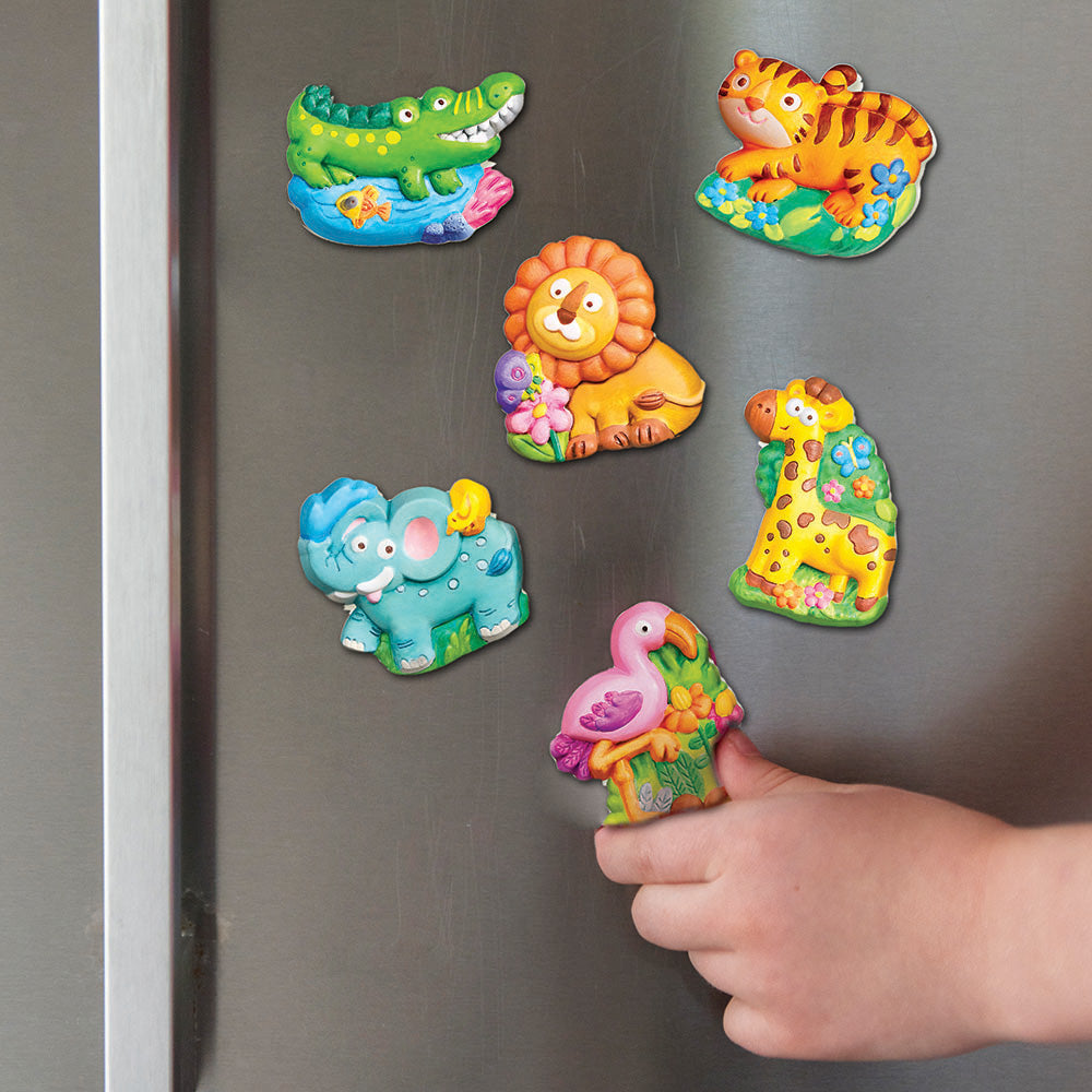Zoo Animal Mould & Paint Kit