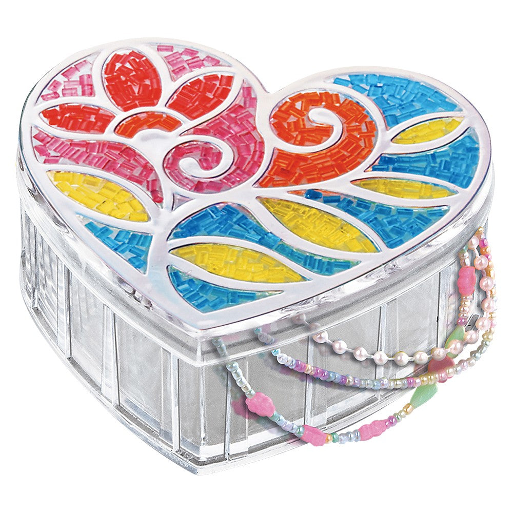 Trinket Box Crystalite Heart Craft Kit