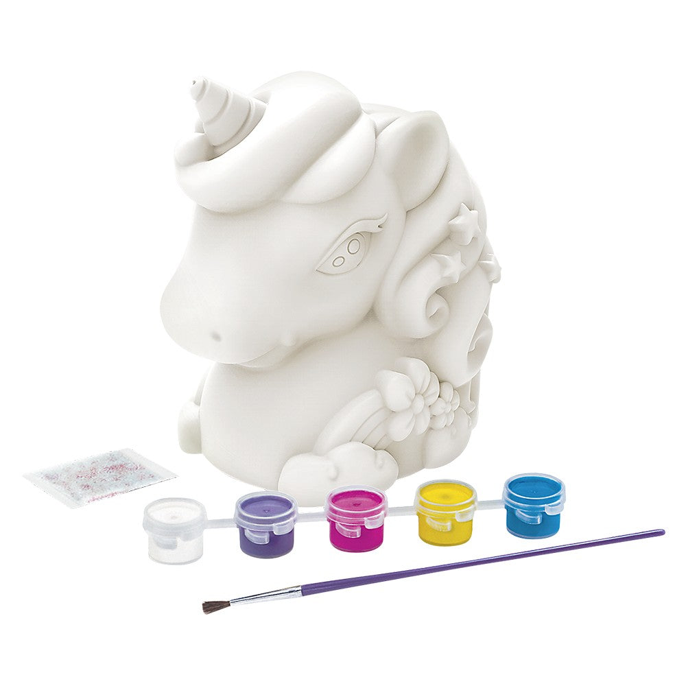 Paint Your Own Mini Glitter Unicorn Bank