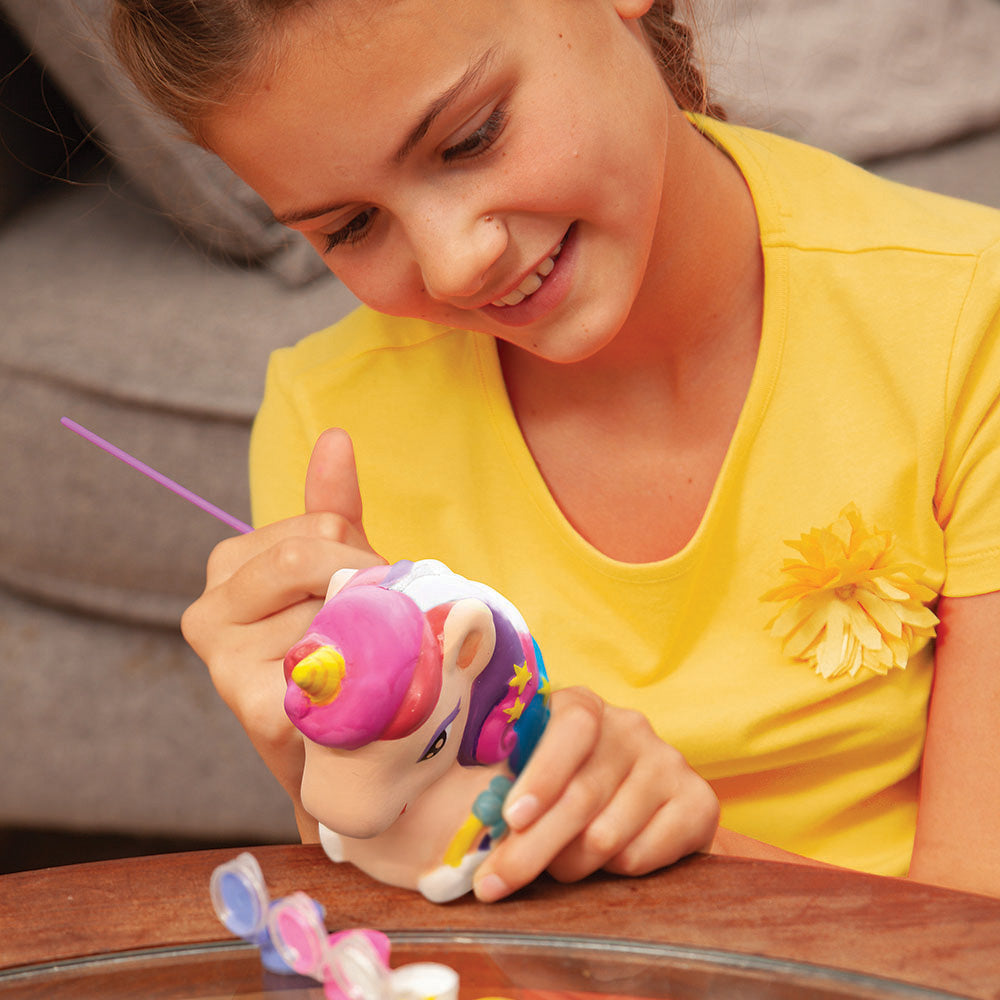 Paint Your Own Mini Glitter Unicorn Bank