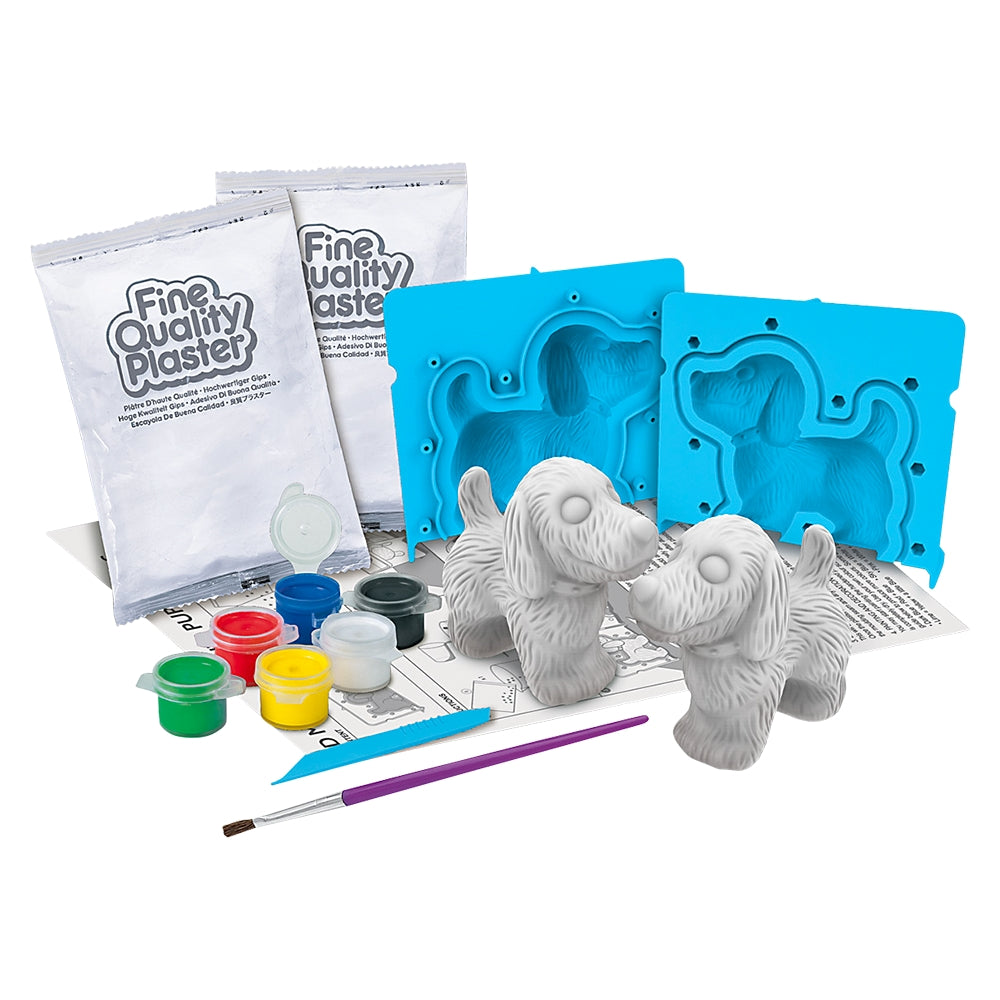 3D Mould & Paint Puppy Dogs