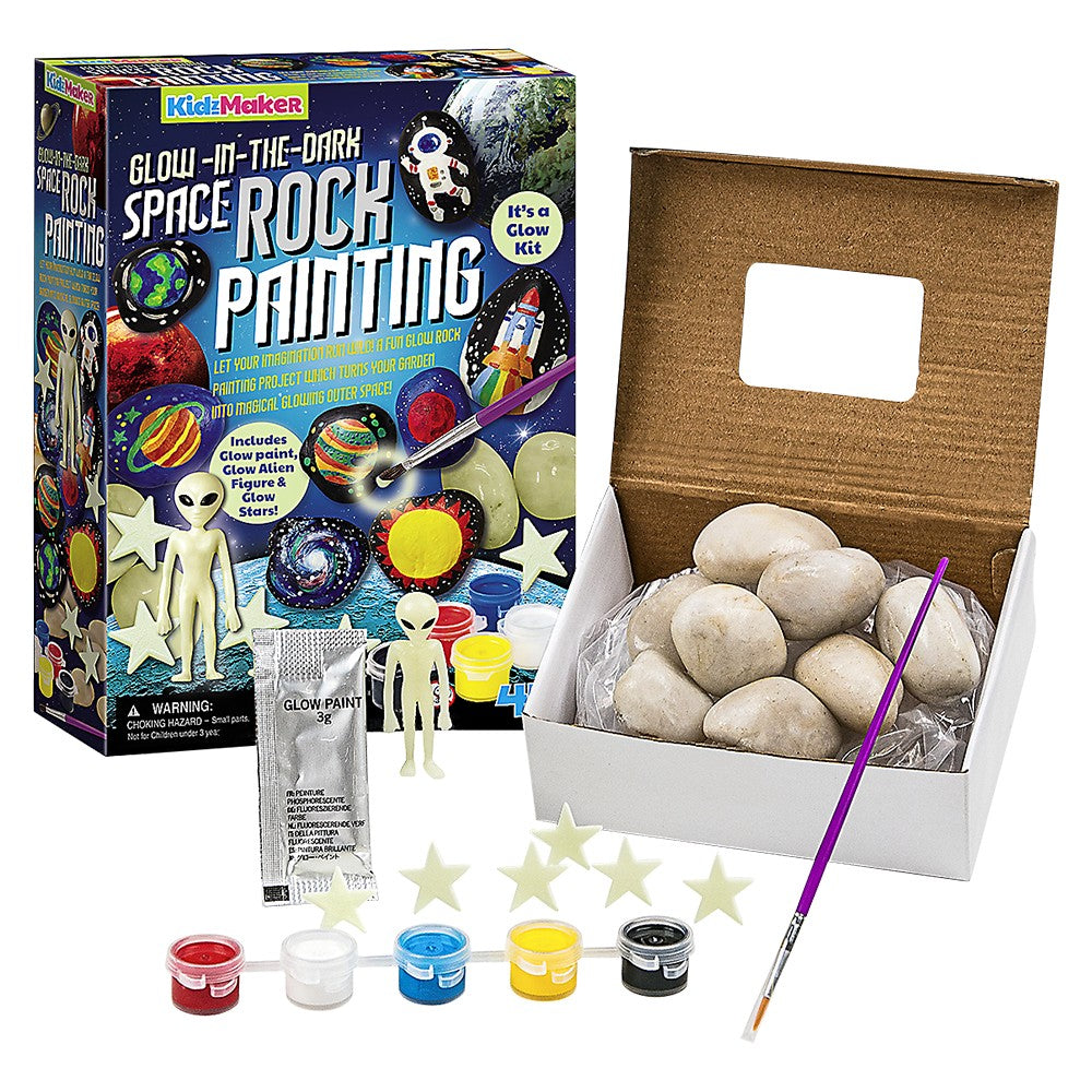Glow In The Dark Space Rock Painting Kit (1 EA)