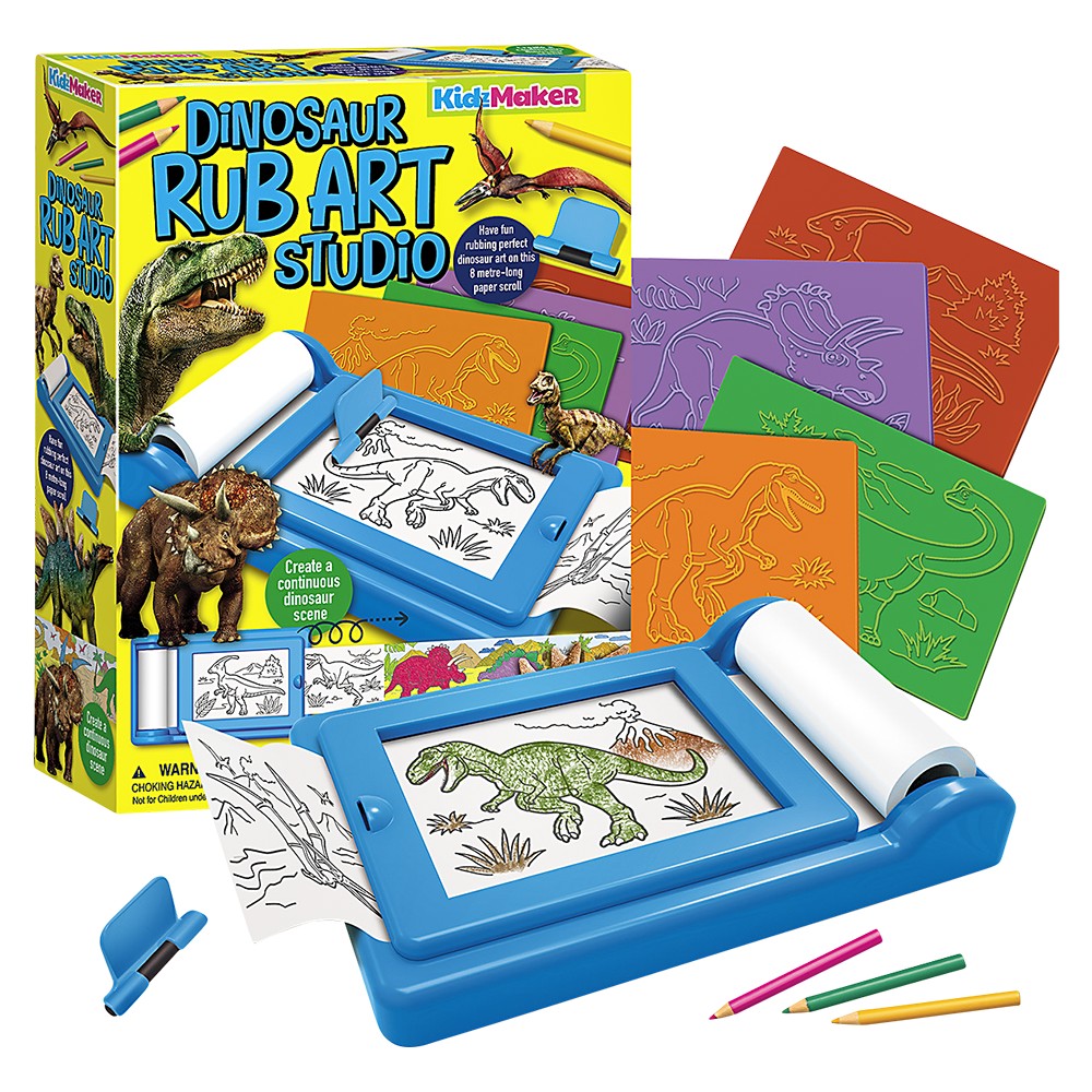 Dinosaur Rub Art Studio
