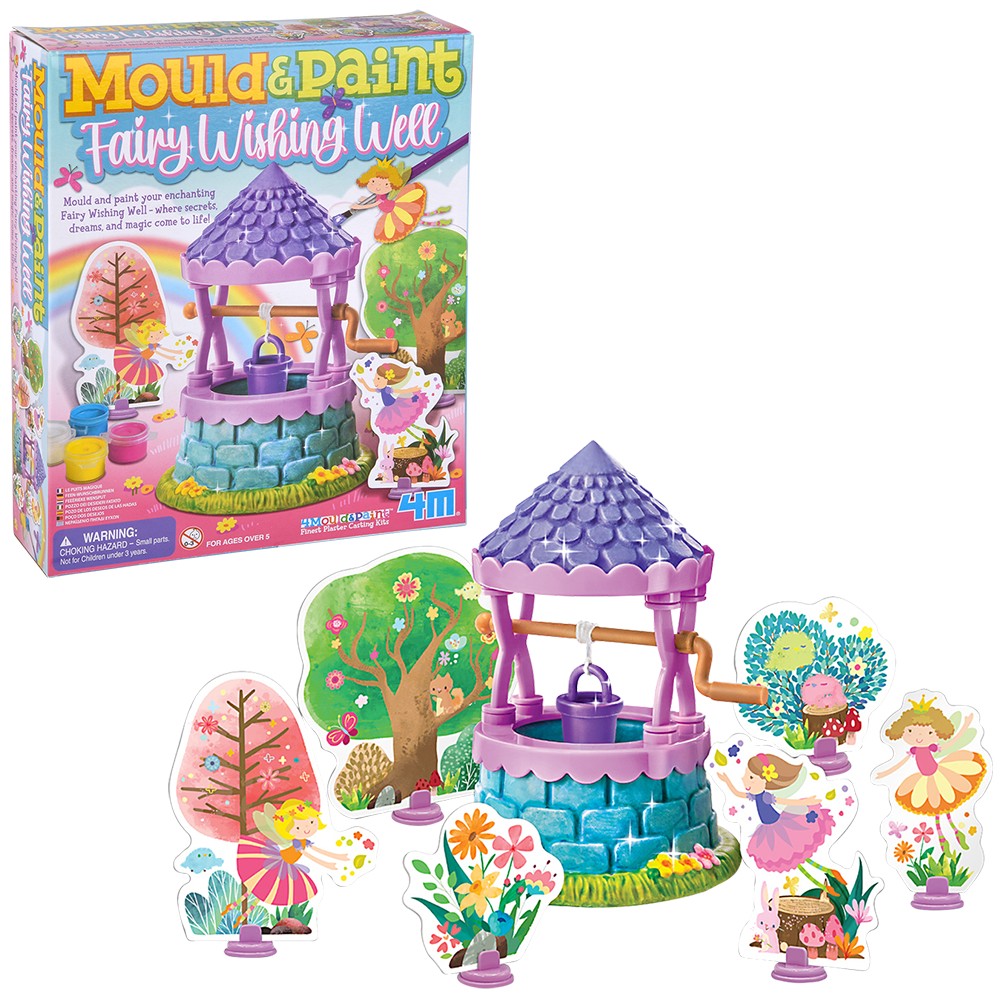 Mould & Paint Fairy Wishing Well