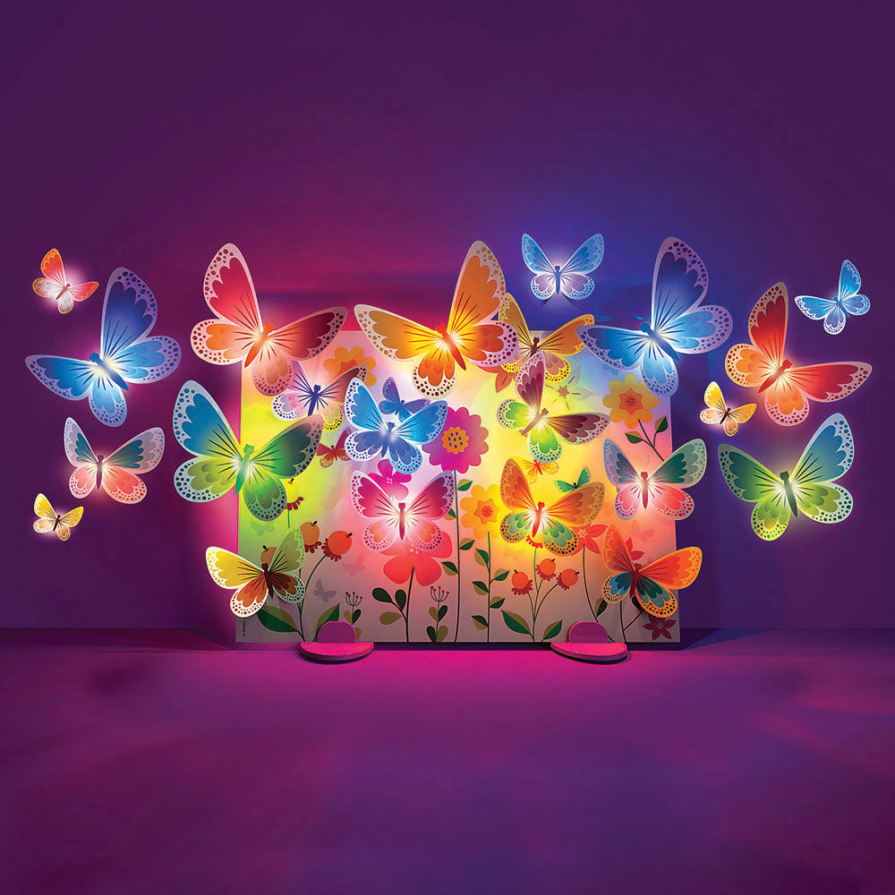 Glow Butterfly Canvas Light