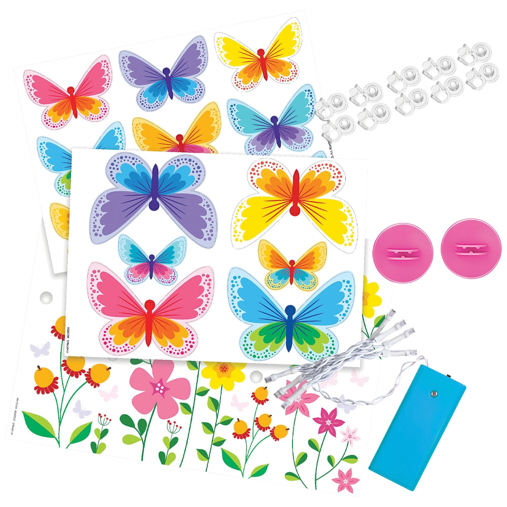 Glow Butterfly Canvas Light