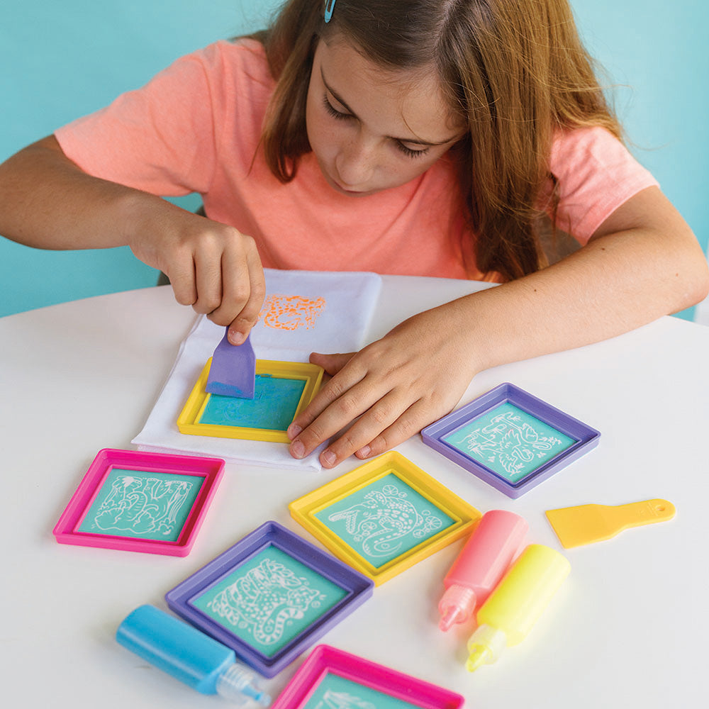 Screen Printing Kit for Kids (Ages 5+)