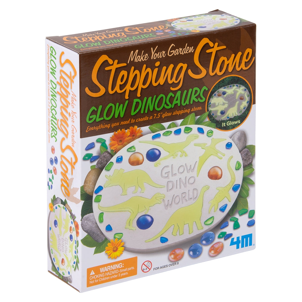 Glow Dinosaur Garden Stepping Stone Kit