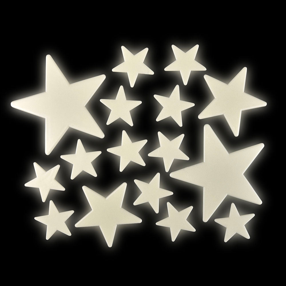 Glow-In-The-Dark Stars (16 Stars)