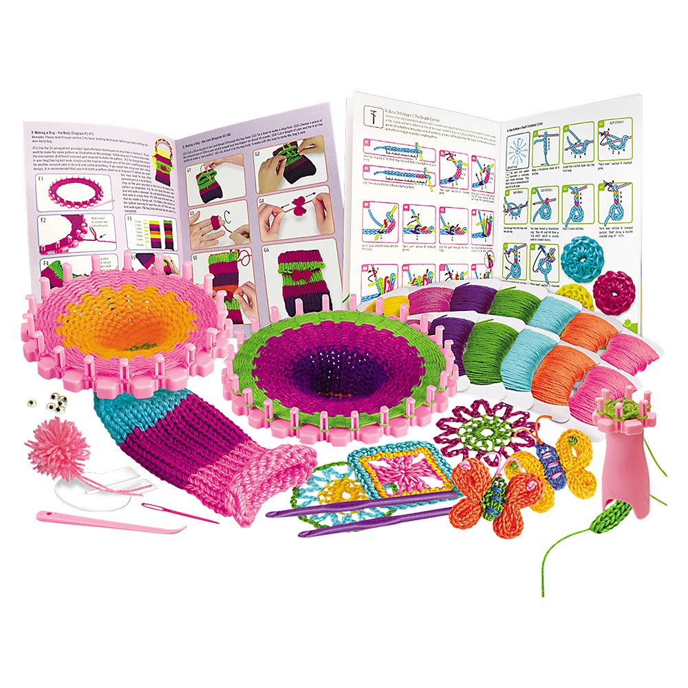 Knitting & Crochet Deluxe Activity Kit