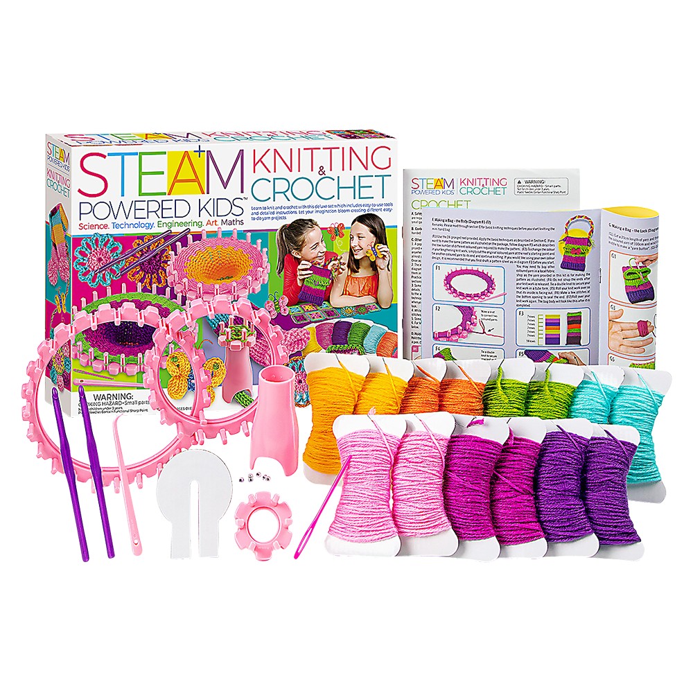 Knitting & Crochet Deluxe Activity Kit