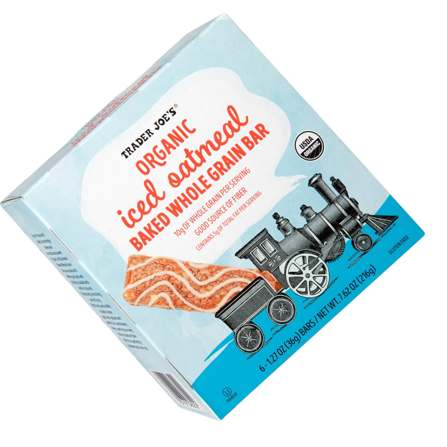 Organic Iced Oatmeal Baked Whole Grain Bar /1.27 Oz