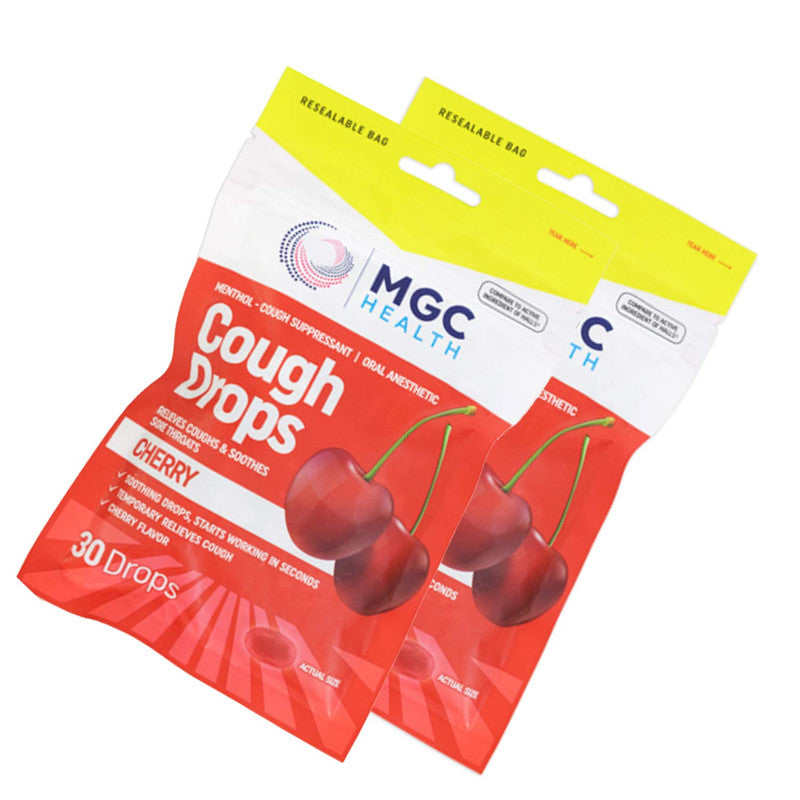 MGC Health 30ct Cherry Cough Drops Formula