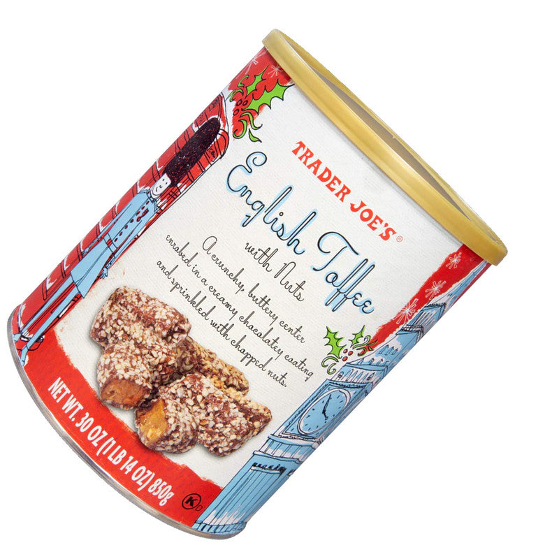 Trader Joe’s English Toffee with Nuts 30 Oz