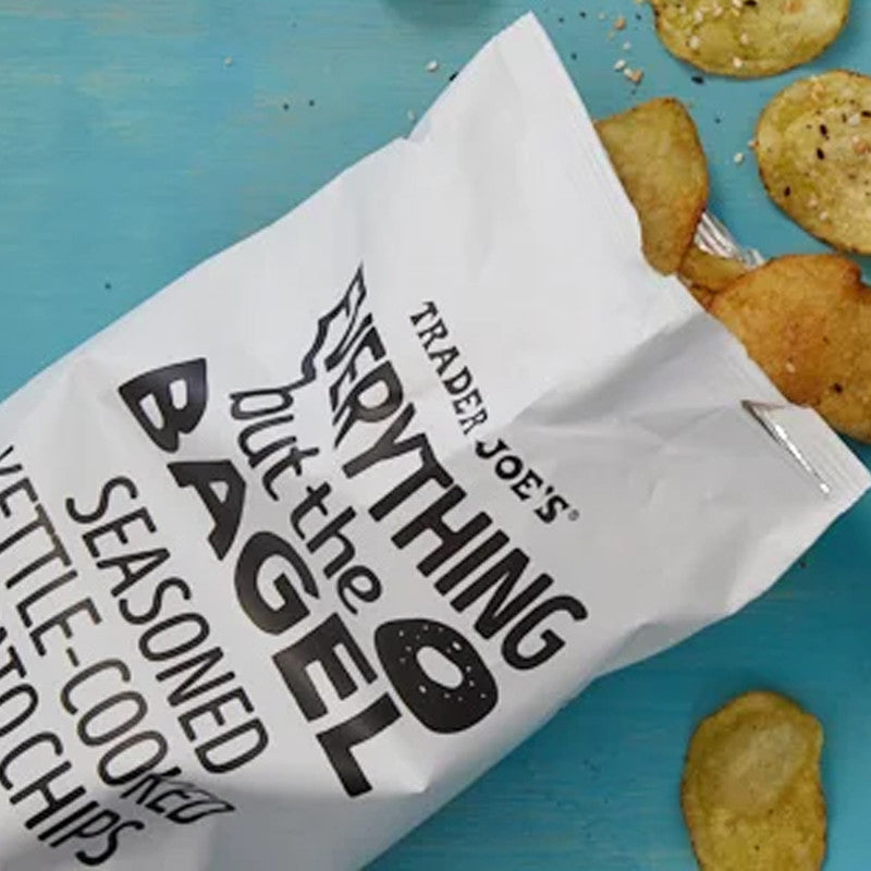 Trader Joe’s Everything But The Bagel Seasoned Potato Chips/7 Oz