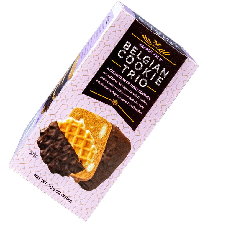 Trader Joe’s Belgian Cookie Trio 10.9 Oz