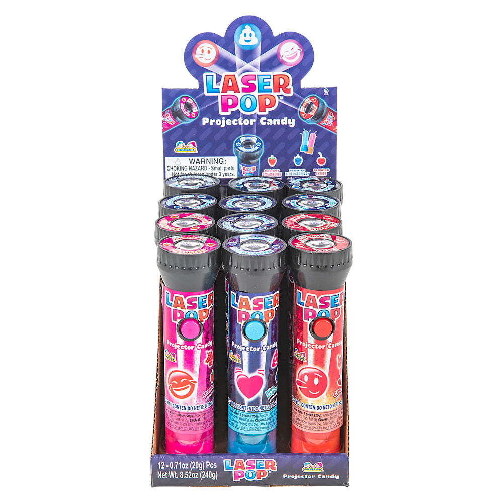 Laser Pop Projector Candy (1 DZ)