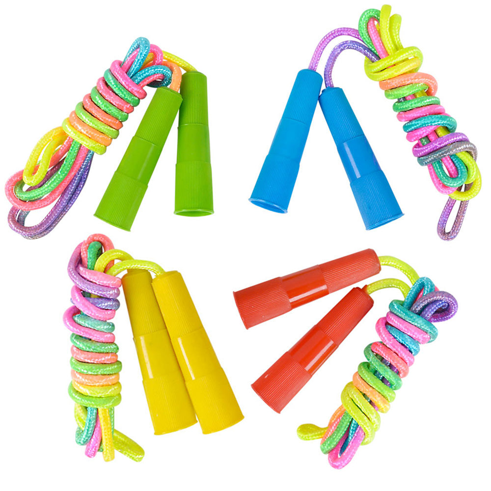 Rainbow Jump Rope 87" (1 DZ)