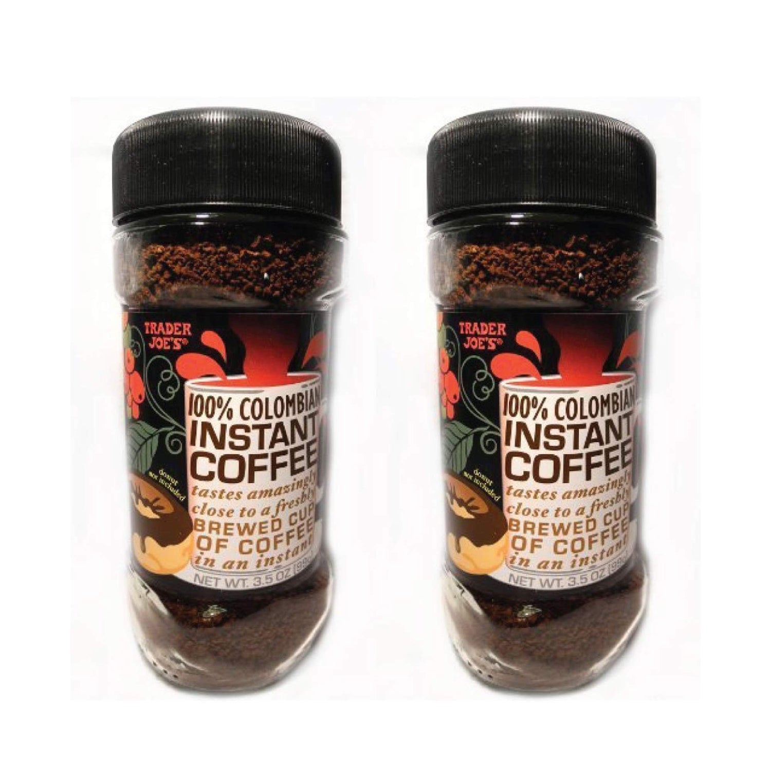 100% Colombian Instant Coffee 3.5 oz