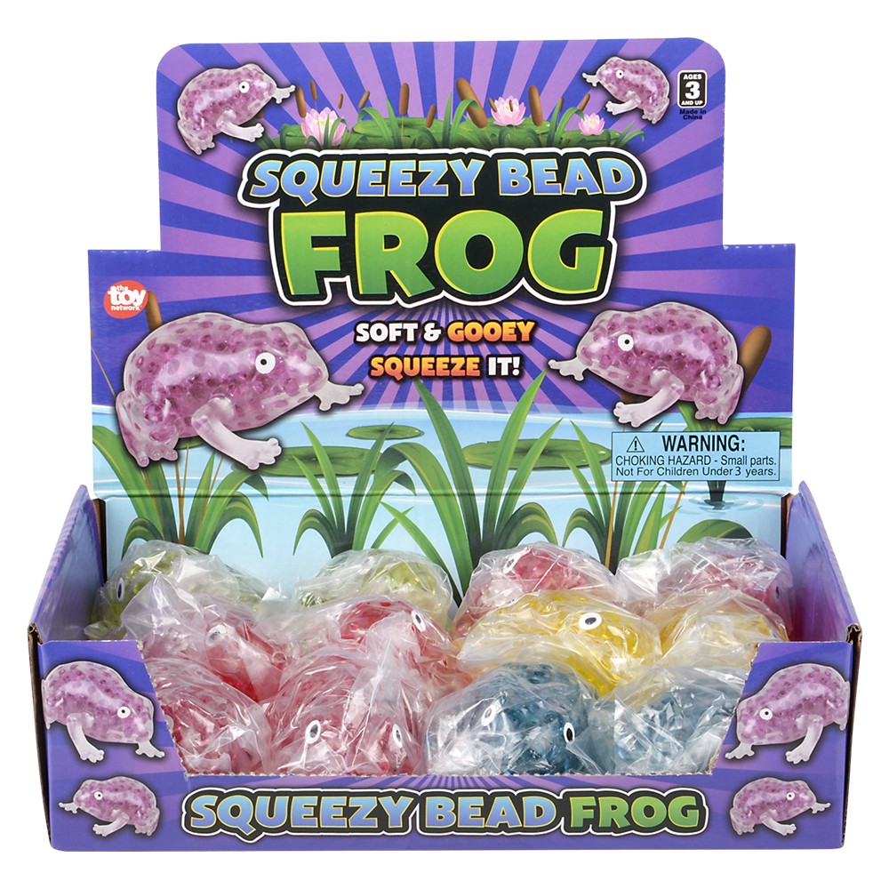 Squeezy Bead Frog 3.5" (1 DSP)
