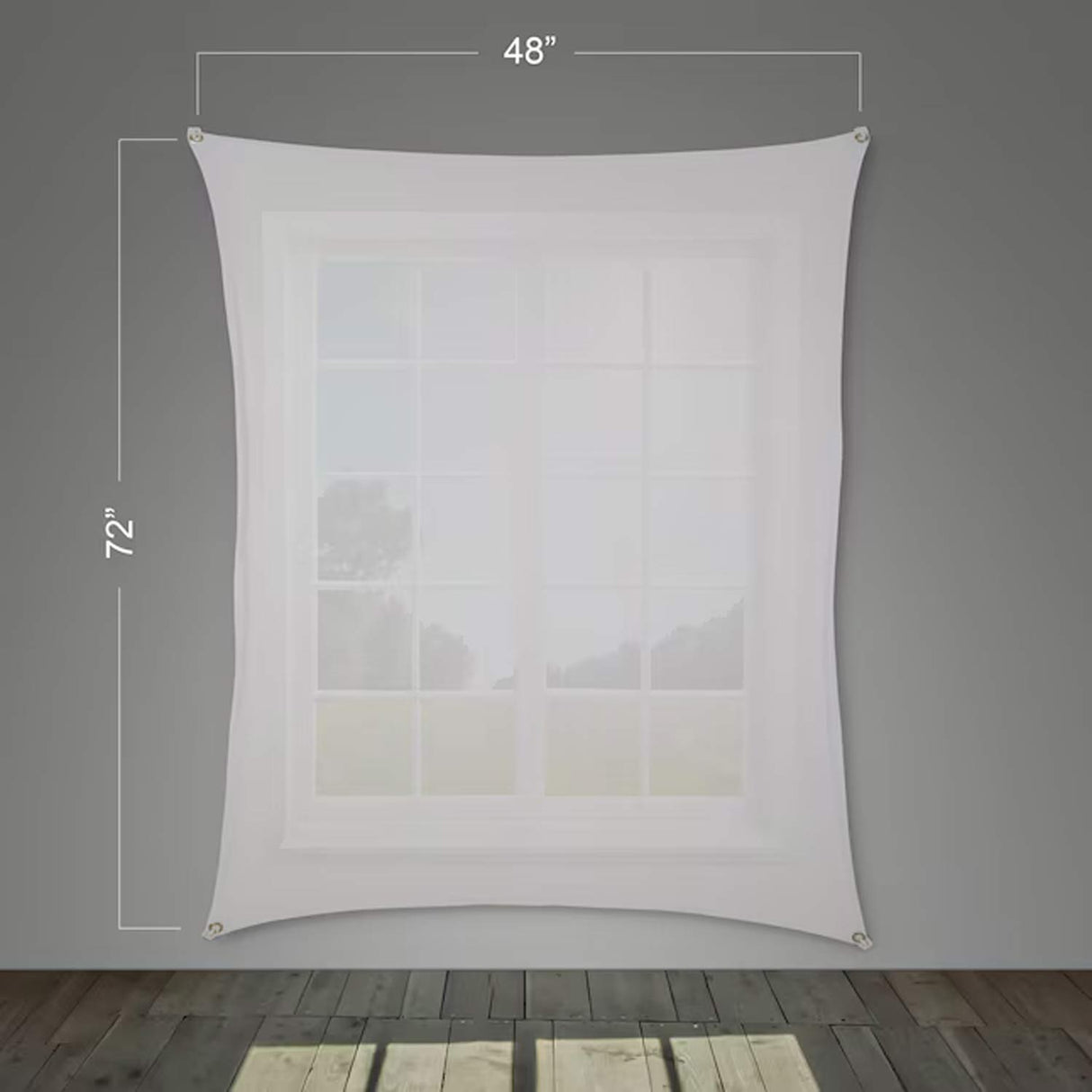 60 Inches HoliScapes Hanging Howling Lighted USB Jack-o-Lantern Digital Halloween Decoration