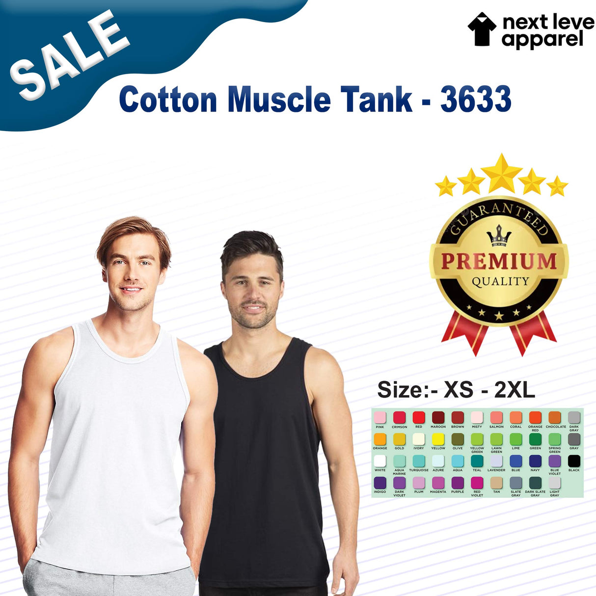 Cotton Muscle Tank