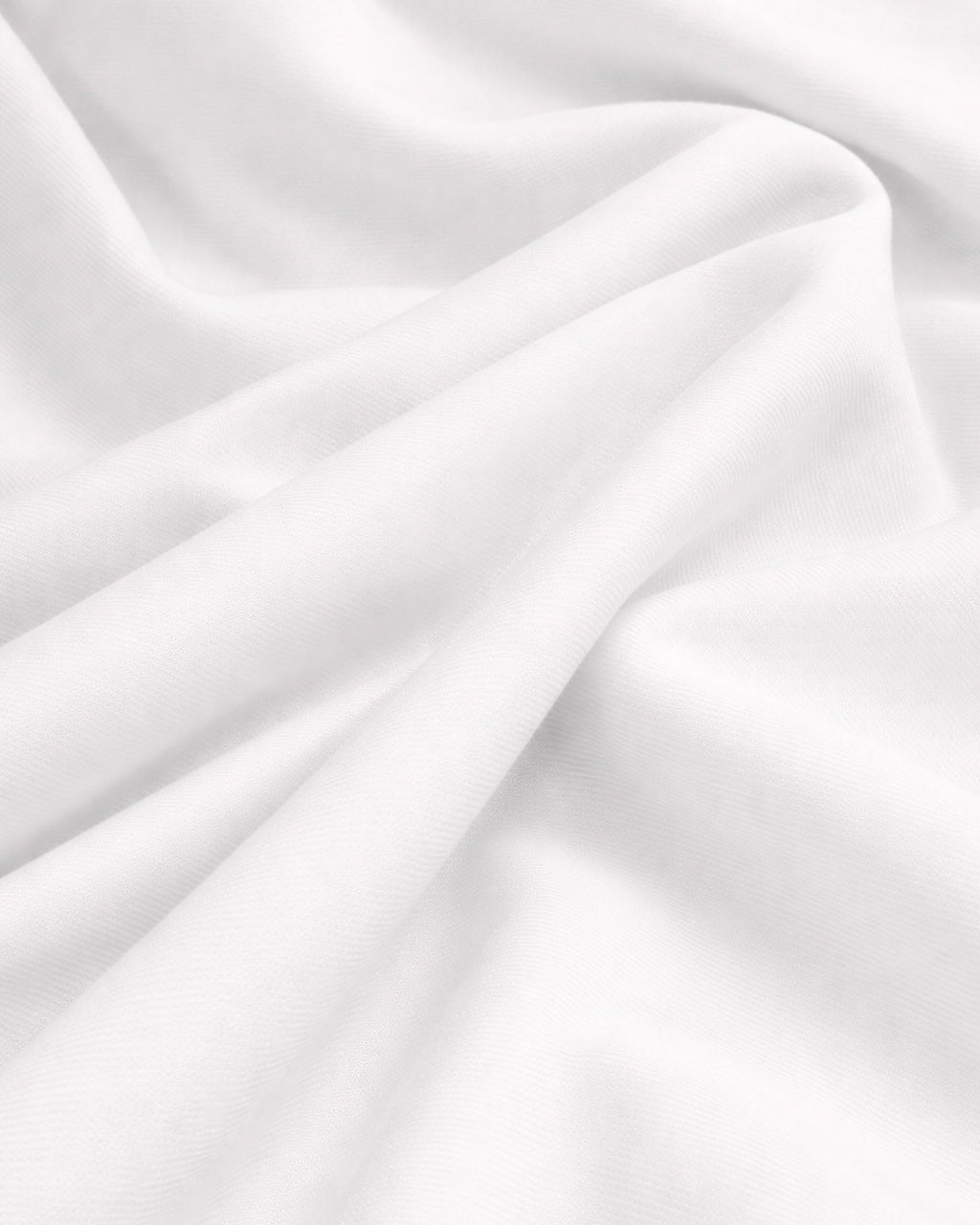 Stretch Twill Denim Look Off White