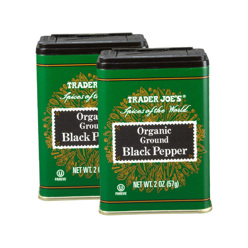 Organic Ground Black Pepper 2 Oz