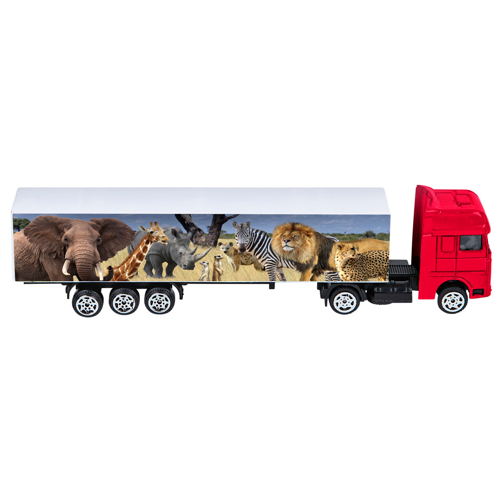 Safari Tractor Trailer Toy (1 PC)