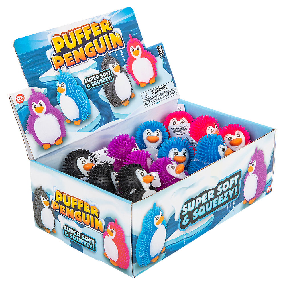Puffer Penguin Squeeze Toy (1 DZ)