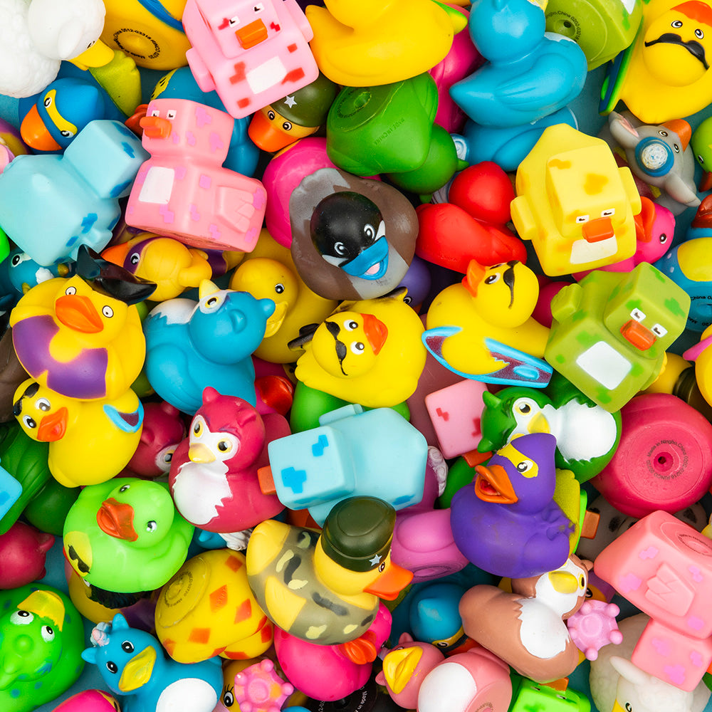 Rubber Ducky Assortment (50 Pc Bag)
