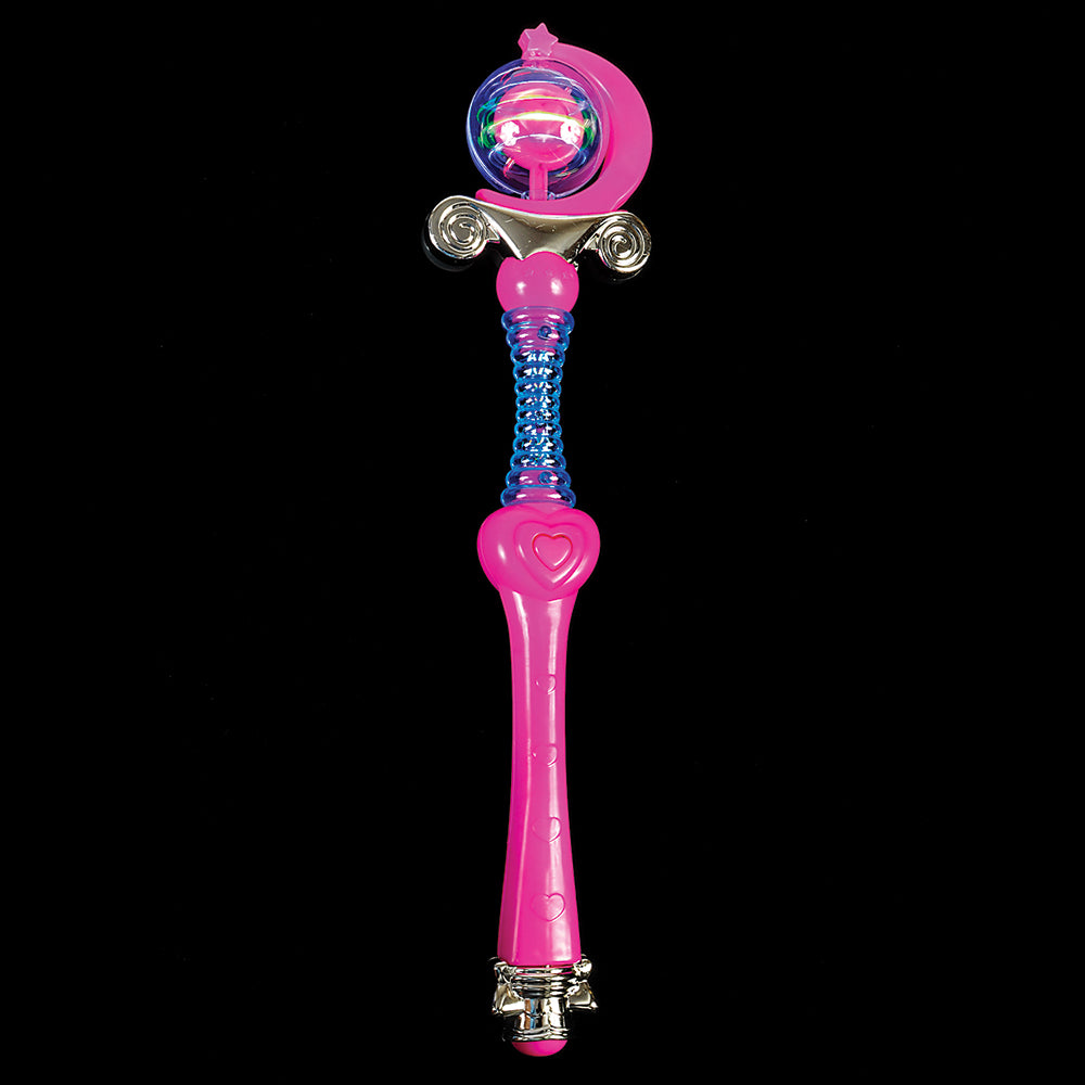 Light-Up Spinning Princess Wand