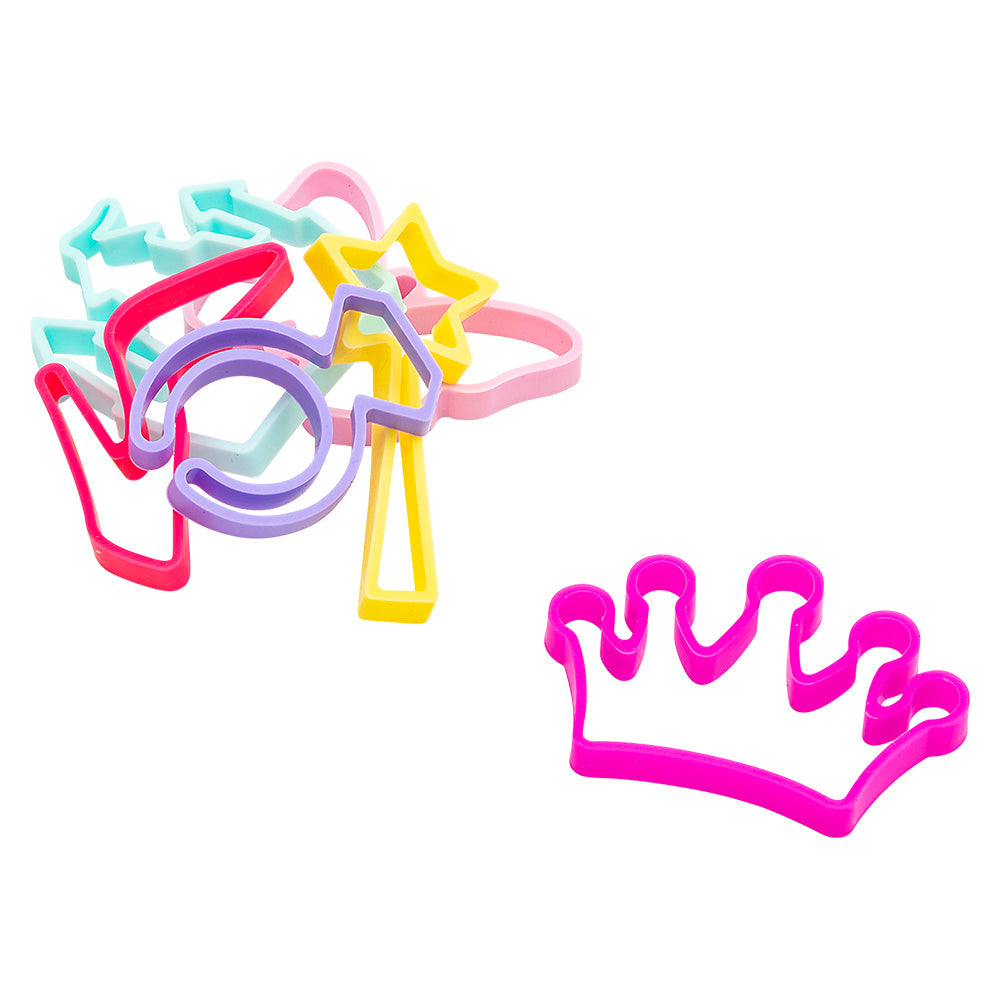 Princess Silicone Stretch Bands (144 Pc Canister)