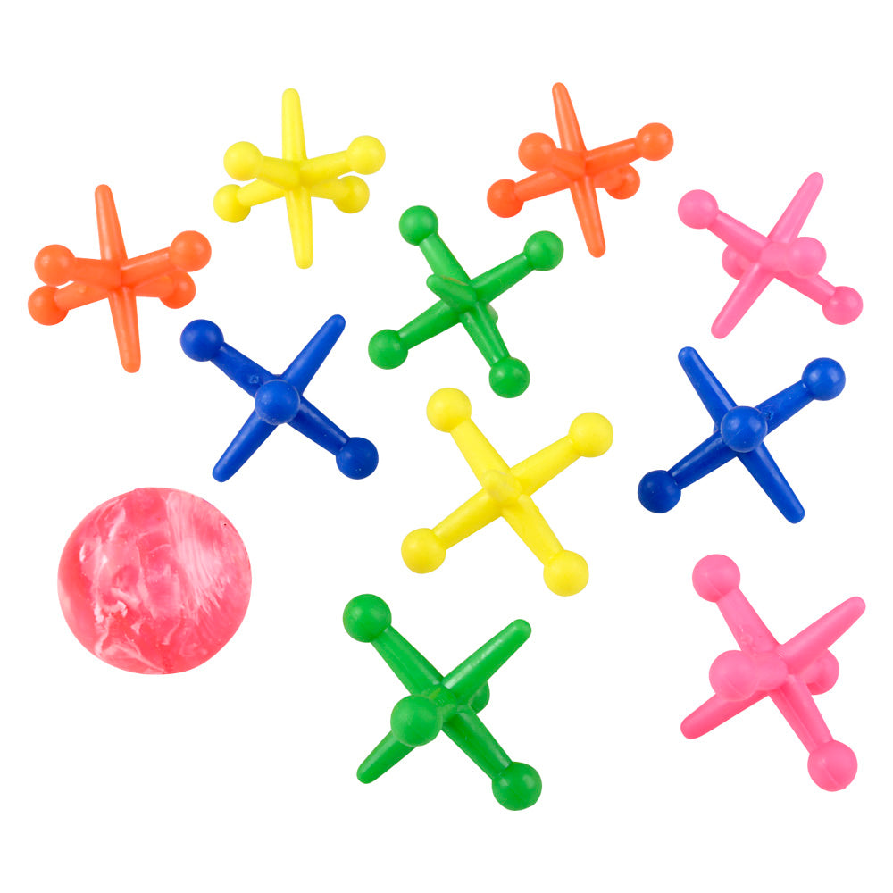 Big Neon Jacks Set 1.75" (1 DZ)
