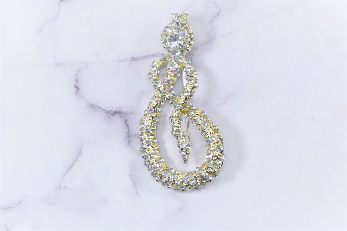 Rhinestone Snake Buckle Connector