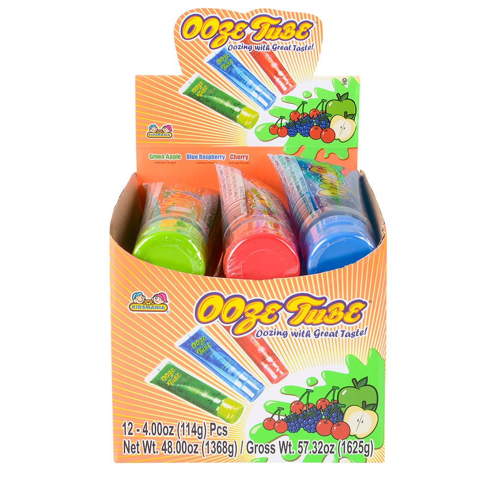 Squeeze Candy Ooze Tube (12 PC Box)