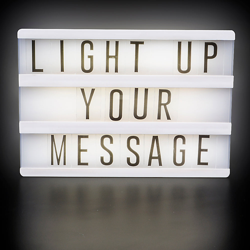 LED Lighted Cinema Box 6"